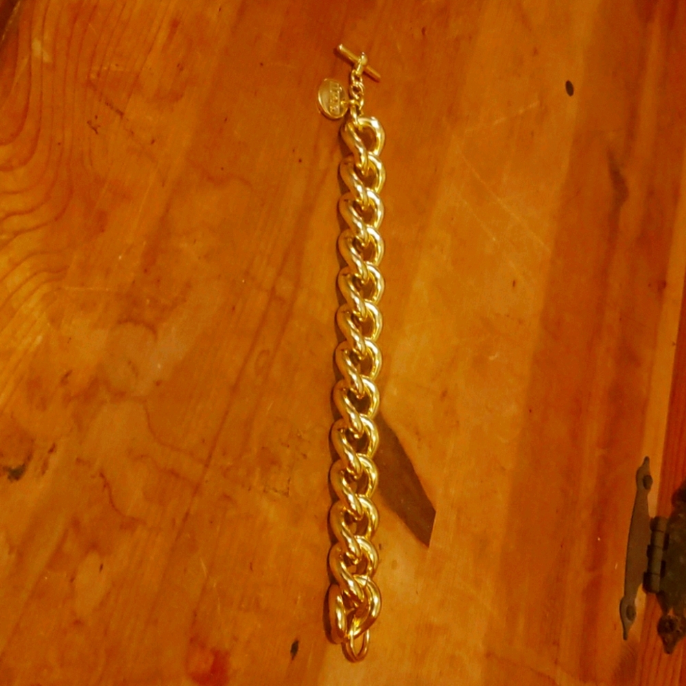 Gold plated by unoarie bought at Saks